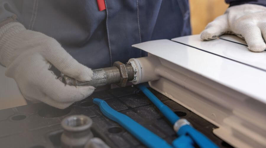 Professional water heater repair services in Tishomingo, OK